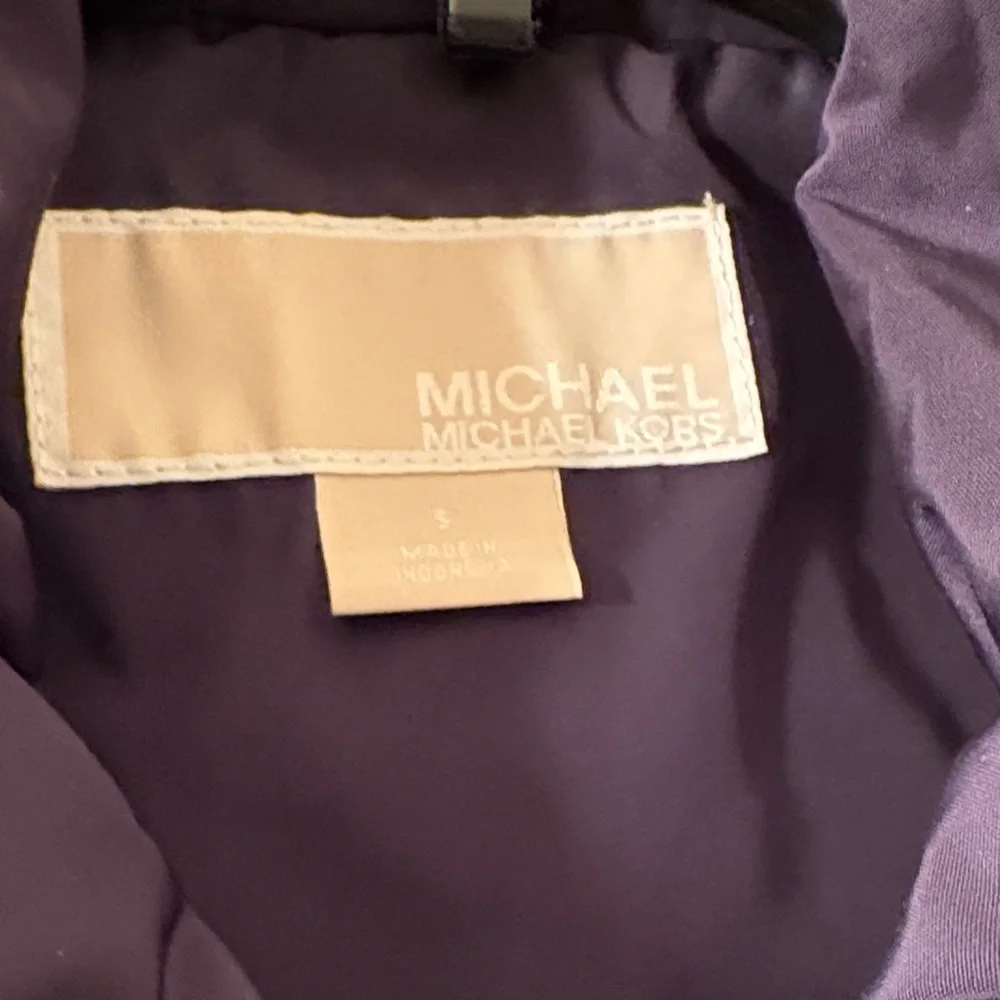 Michael Kors Navy Utility Jacket Size Small